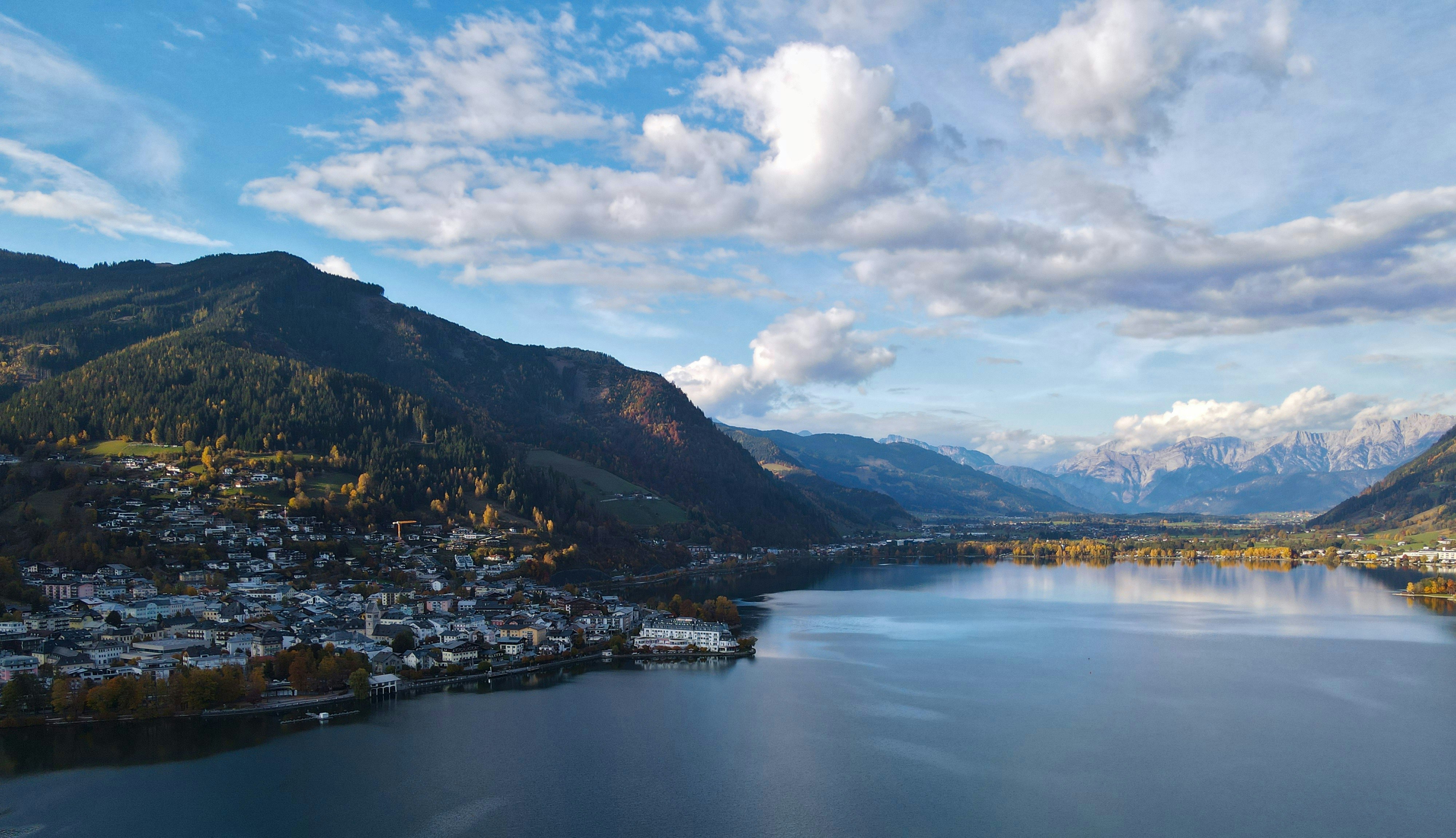 Travel to Zell am See - Big lake meets a waterfront town with mighty valleys and snow-capped mountains in the background